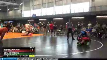 140 lbs Round 3 (10 Team) - Gabriella Ocasio, Black Mambas vs Lena Johannson, Assassins WC Black