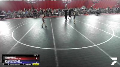 67 lbs Quarterfinal - Dean Flege, LaCrosse Area Wrestlers vs Brady Stewart, Askren Wrestling Academy