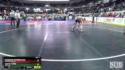 1A-4A 138 Cons. Round 2 - Gavin Hare, Ashville vs Jackson Kimbrough, Madison County