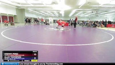 152 lbs Champ. Round 1 - Isabel Zabronsky, NorCal Queens Wrestling Club vs Angellina Caro, Swamp Monsters Wrestling Club