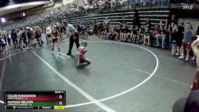 70 lbs Round 2 (6 Team) - Nathan Nelson, Minnesota Maroon vs Caleb Konickson, North Dakota 2