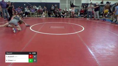 108 lbs Round 2 - Tyton Kostoff, Death Squad Black vs Hunter Chew, Ragin Raisins Catawba