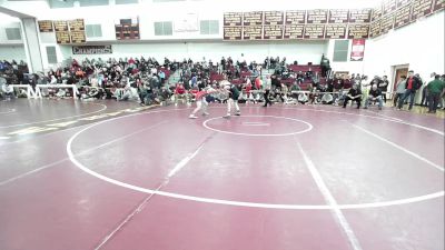 144 lbs Semifinal - Justin Vincenti, Silver Lake vs Mason Hinshaw, Marblehead/Swampscott