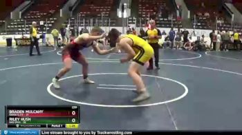 220 lbs Finals (8 Team) - Riley Hush, Bad Bass vs Braden Mulcahy, Rhino Elite