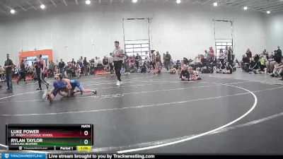 80 lbs Round 1 - Luke Power, St. Joseph`s Catholic School vs Rylan Taylor, Carolina Reapers