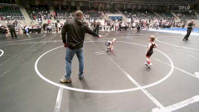 46 lbs Round Of 32 - Lane Pankaskie, Claremore Wrestling Club vs Korbin Trammel, Park Hill Grappling Club