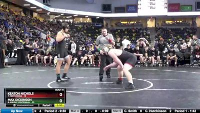 285 lbs Consolation Wb - Keaton Nichols, 7-Fort Dodge vs Max Dickinson, 6-Ankeny Centennial