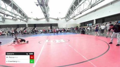 119-I lbs Consi Of 4 - Michael Pocius, Yale Street vs Jared Eisenberg, Bellmore-JFK