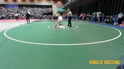 113 lbs Round Of 32 - Riley Flack, La Pine Hawks vs Jesus Gamboa, Farmersville Farmboyz