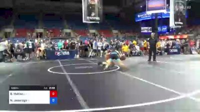 120 lbs Round Of 32 - Braden Hahlen, Ohio vs Nathanael Jesuroga, Iowa