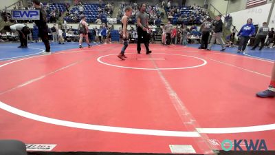 64 lbs Rr Rnd 3 - Zayn Vinson, Vian Wrestling Club vs Brantley Truelove, Wyandotte Youth Wrestling