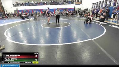 160 lbs Cons. Round 3 - Lane Anderson, Gallatin (Bozeman) vs Talen Scovil, Mountain Home