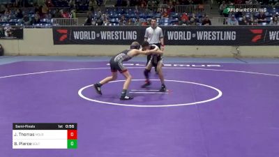 80 lbs Semifinal - Jeremy Thomas, Mojo Grappling vs Brody Pierce, Southmoore WC