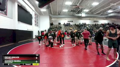 138 lbs Cons. Round 2 - Oscar Hinojos, Eaglecrest A vs Dominick Ibarra, Northglenn