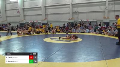 105 lbs Pools - Piper Gentry, Swag Sisters vs Olivia Kearns, PA West