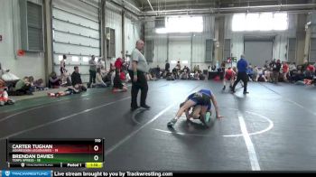 110 lbs Round 1 (8 Team) - Carter Tughan, Aggression Legionaries vs Brendan Davies, Terps Xpress