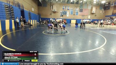 145lbs Cons. Round 6 - Elizabeth Kovacs, Tahoma (Girls) vs Grace Fitting, Edmonds-Woodway (Girls)