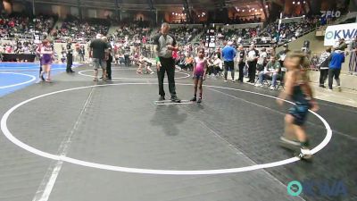 52 lbs 5th Place - Na'Kya Canady, Keystone Wrestling Club vs Liliana Guerrero, Brushy Wrestling Club