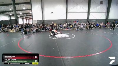 182 lbs Cons. Round 3 - Tyler Lyons, South West Washington Wrestling Club vs Mason Frei, Unattached