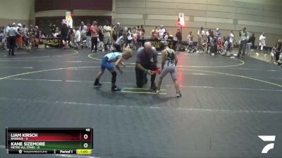 46 lbs Round 4 (6 Team) - Kane Sizemore, Metro All Stars vs Liam Kirsch, BadBass