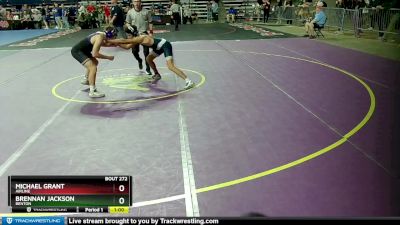 D 1 157 lbs Cons. Round 1 - Michael Grant, Airline vs Brennan Jackson, Benton