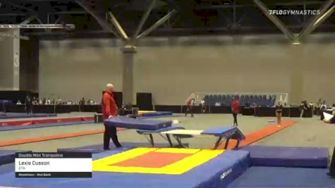 Lexie Cusson - Double Mini Trampoline, ETA - 2021 USA Gymnastics Championships