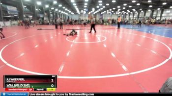 80 lbs Rd# 5- 3:45pm Friday Final Pool - Aj Woerperl, POWA vs Case Gustafson, Minnesota Funky Singlets
