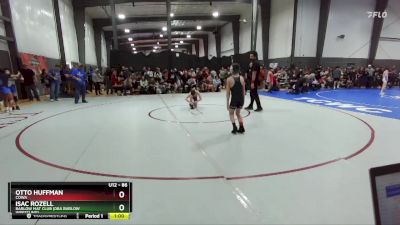 86 lbs Semifinal - Otto Huffman, COWA vs Isac Rozell, Barlow Mat Club (DBA Barlow Wrestling)