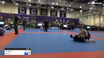 Dante Leon vs Enrique D. Galarza 2018 Pan Jiu-Jitsu IBJJF No Gi Championship