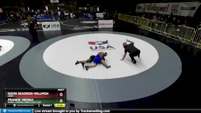 108 lbs Cons. Round 3 - Frankie Medina, Daniel Cormier Wrestling Club vs Gavin Skadron-Willmon, LAWC