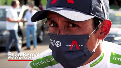 Egan Bernal In The Vuelta a España Sprint