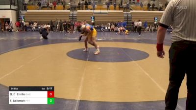 149 lbs Final - Dylan D`Emilio, Ohio State vs Finn Solomon, Pittsburgh