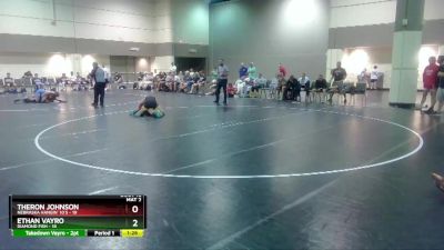 160 lbs Round 5 (6 Team) - Ethan Vayro, Diamond Fish vs Theron Johnson, Nebraska Hangin` 10`s