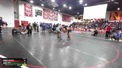 190 lbs Cons. Round 3 - Asael Cruz, Western vs Joshua Aguilar, La Serna