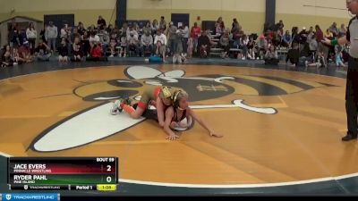 85 lbs Quarterfinal - Jace Evers, PINnacle Wrestling vs Ryder Pahl, Pine Island