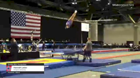 Hannah Leder - Double Mini Trampoline, Integrity Athletics - 2021 USA Gymnastics Championships