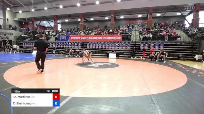 116 lbs Round Of 16 - Ariana Martinez, Life (Ga.) vs Catherine Steinkamp, William Penn (Iowa)