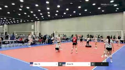 Rev 15 vs Kiva 15 - 2022 JVA World Challenge presented by Nike - Expo Only