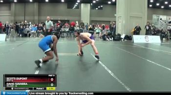 184 lbs Finals (2 Team) - David Navarra, Millikin vs Scotti DuPont, NYU