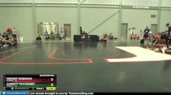 132 lbs Quarters & 1st Wb (16 Team) - Vincent Robinson, Illinois vs Garrett McChesney, Texas A
