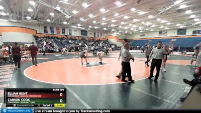 165 lbs Cons. Round 1 - Carson Cook, Concordia University (WI) vs Elijah Hunt, Concordia College (Moorhead)