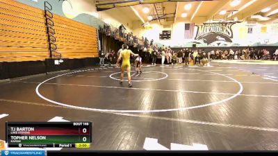 106 lbs Semifinal - Tj Barton, Lake Stevens vs Topher Nelson, Kamiak