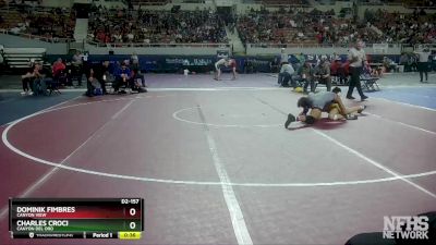 D2-157 lbs Semifinal - Charles Croci, Canyon Del Oro vs Dominik Fimbres, Canyon View