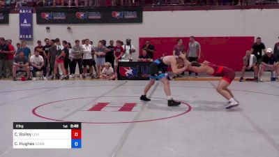 61 kg Semifinal - Carter Bailey, Lehigh Valley Wrestling Club vs Cael Hughes, Cowboy RTC