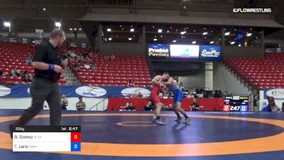 55 kg Rnd Of 16 - Bernardino Gomez, Blue Chip Wrestling Club vs Tirso Lara, Poway