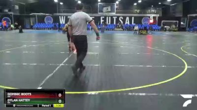 112 lbs Round 1 - Dominic Boots, NA vs Dylan Hattey, NA