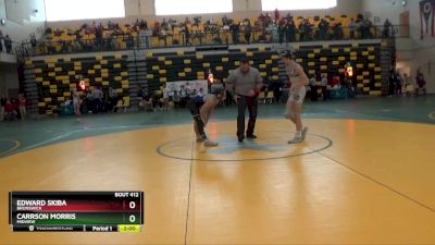 106 lbs Semifinal - Edward Skiba, BRUNSWICK vs Carrson Morris, MIDVIEW