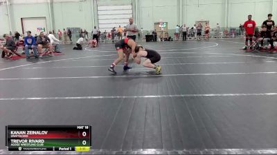 138 lbs Cons. Round 3 - Kanan Zeinalov, Unattached vs Trevor Rivard, Agoge Wrestling Club