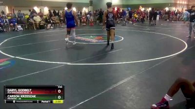 220 lbs Round 4 (16 Team) - Carson Krzeszak, Michigan vs Daryl Godbelt, FCA Empowered Blue