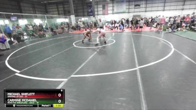 150 lbs Placement (4 Team) - Michael Shiflett, GROUND UP USA vs Carmine McDaniel, INVICTUS WRESTLING - GOLD